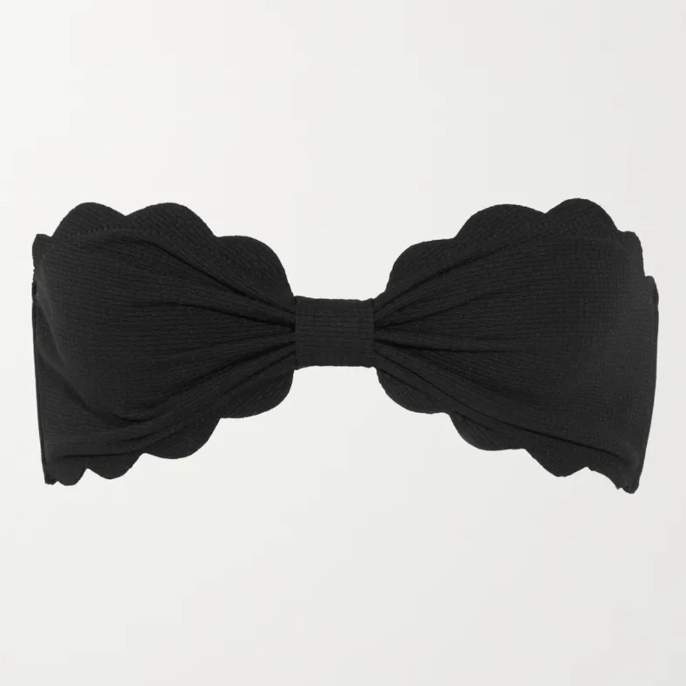 Marysia Antibes Scalloped Bandeau Bikini Top